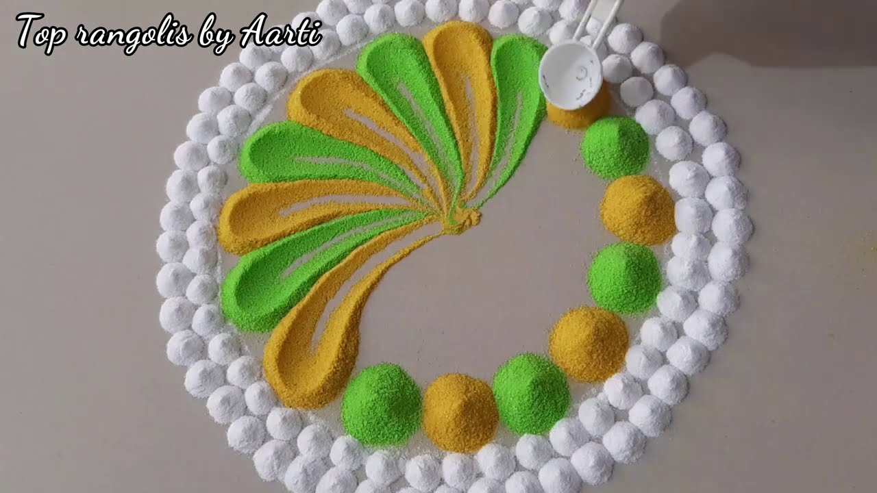 Easy Traditional Rangoli Design for Diwali 2020 | Diwali Rangoli Designs | Top Rangolis