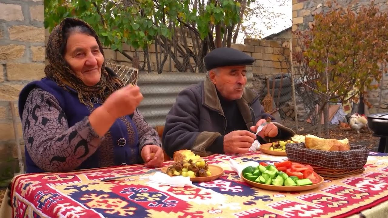 Очень ВКУСНЫЕ и ИЗВЕСТНЫЕ РЕЦЕПТЫ ИЗ ГОВЯДИНЫ в Традиционном Стиле в Азербайджанской Деревне!