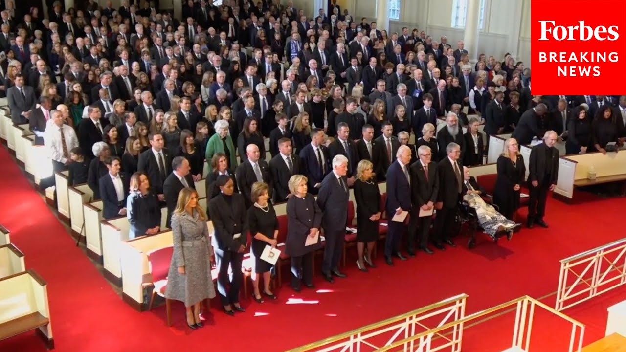 Jimmy Carter, Biden, Former First Ladies Attend Rosalynn Carter's Funeral In Atlanta, Georgia | Full