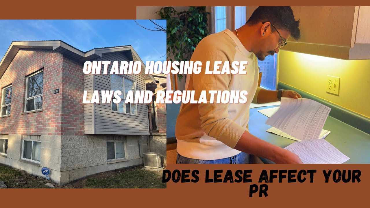 ONTARIO'S HOUSE LEASE | LAWS AND REGULATIONS EXPLAINED | IMPORTANCE OF LEASE FOR PR IN CANADA🇨🇦