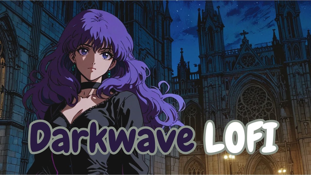 🖤🎶 1 Hour of Darkwave Lofi Musics - Gothic Themed Songs to Relax, Study and Enjoy Your Dark Night 🦇🍷