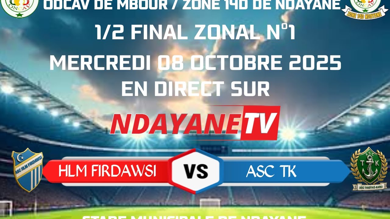 Navetane Ndayane Zone 14D ASC HLM FIRDAWSY VS ASC TK