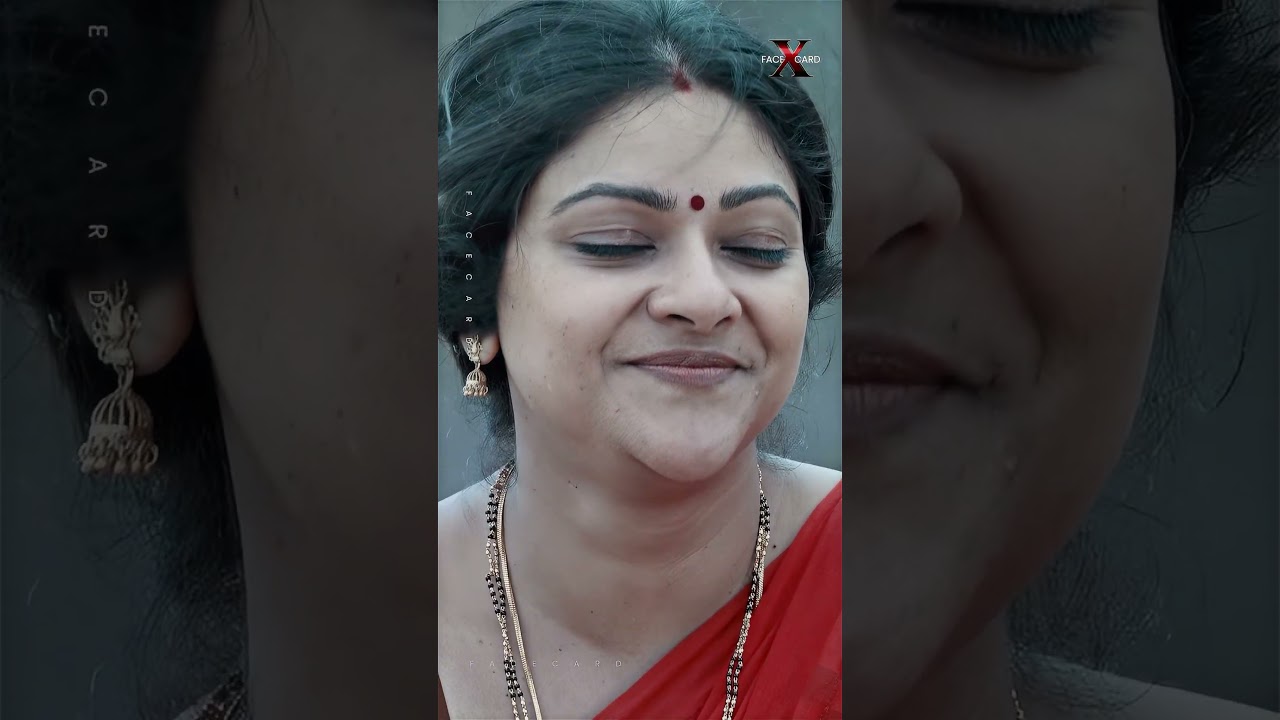 Abhirami FaceCard #abhirami #mallu #actress  #love #tamil #saree #movie #makeupartist #biggboss