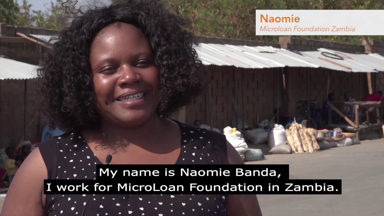 Interview with Naomie Banda at Lendwithcare's microfinance partner MicroLoan Foundation