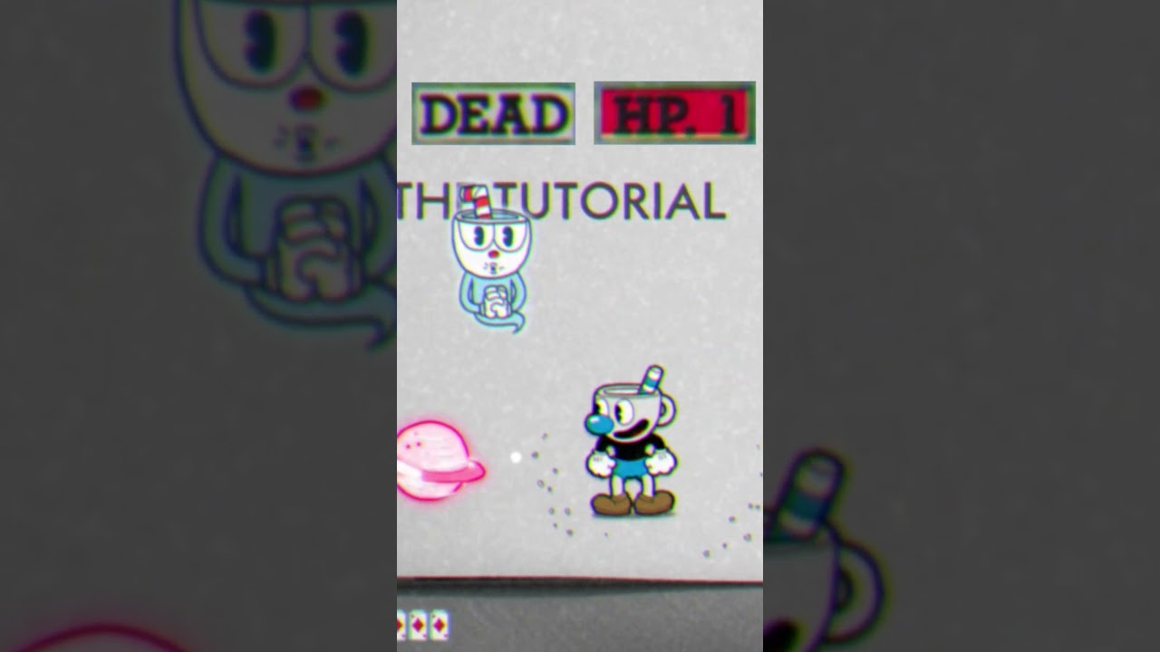 Cuphead Secret Game Over Screen!!! #cuphead #cupheadboss #gaming #games