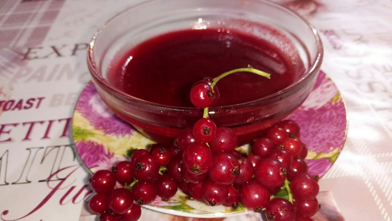 Соус из красной смородины к мясу, рыбе и овощным блюдам!
