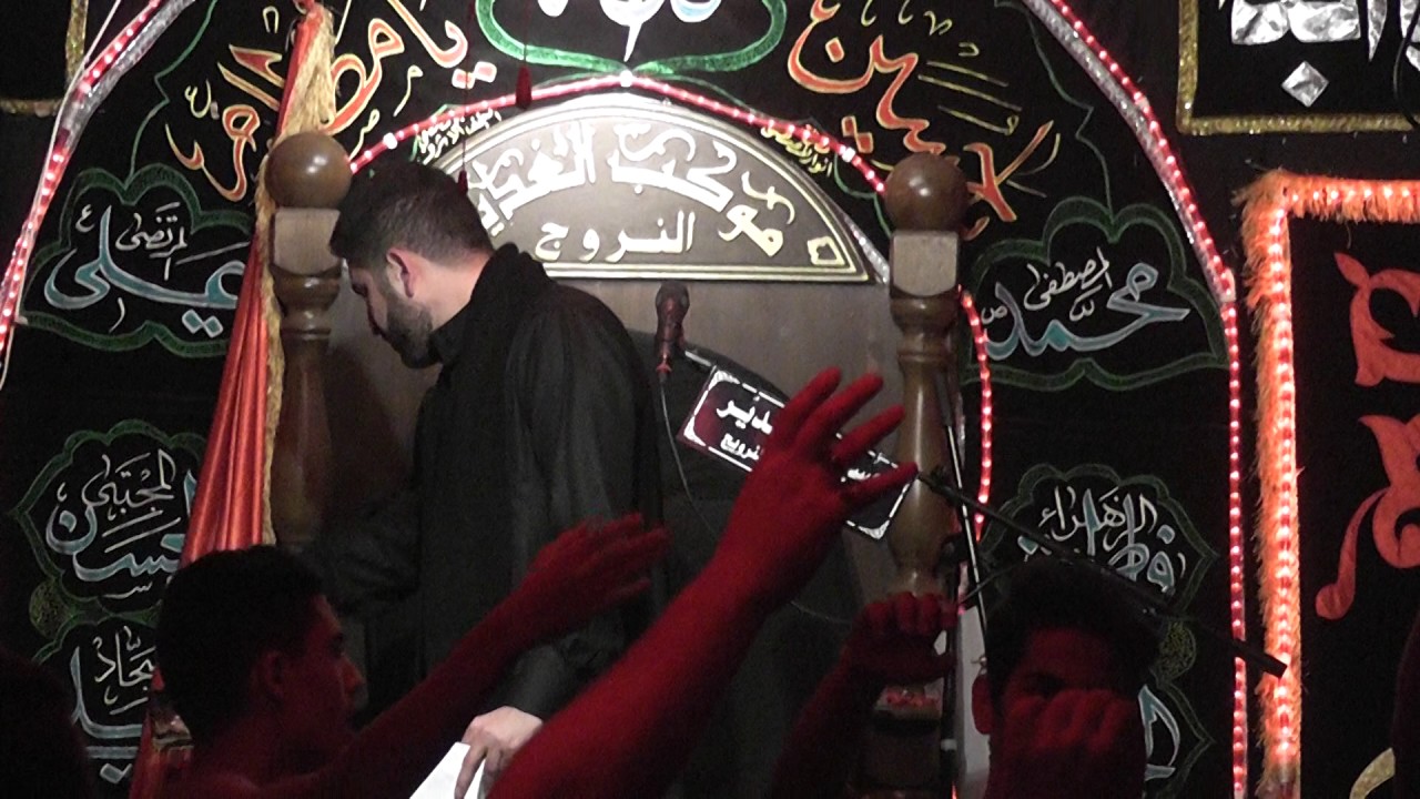الرادود ملا حسن الخفاجي وفاة السيده رقيه