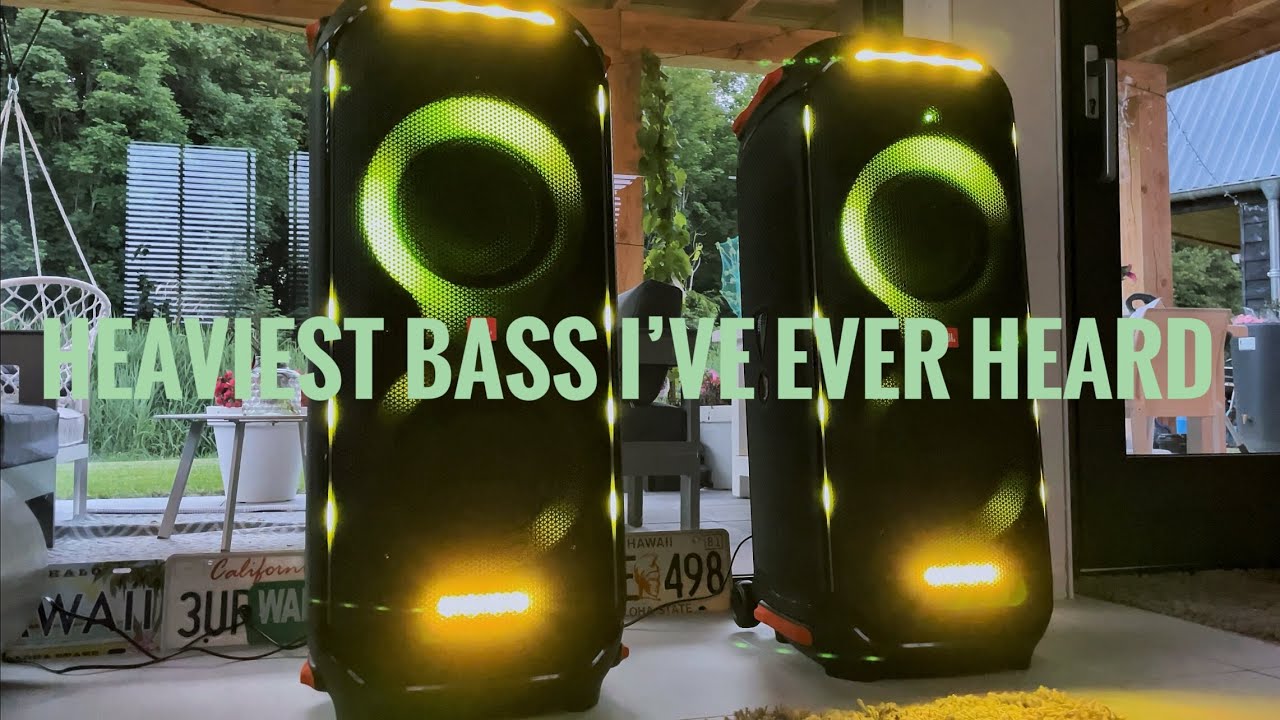 2X JBL PARTYBOX 710 1600W RMS | INSANE Bass Test | 4K 60FPS HDR #jbl #jblpartybox  #jblpartybox710