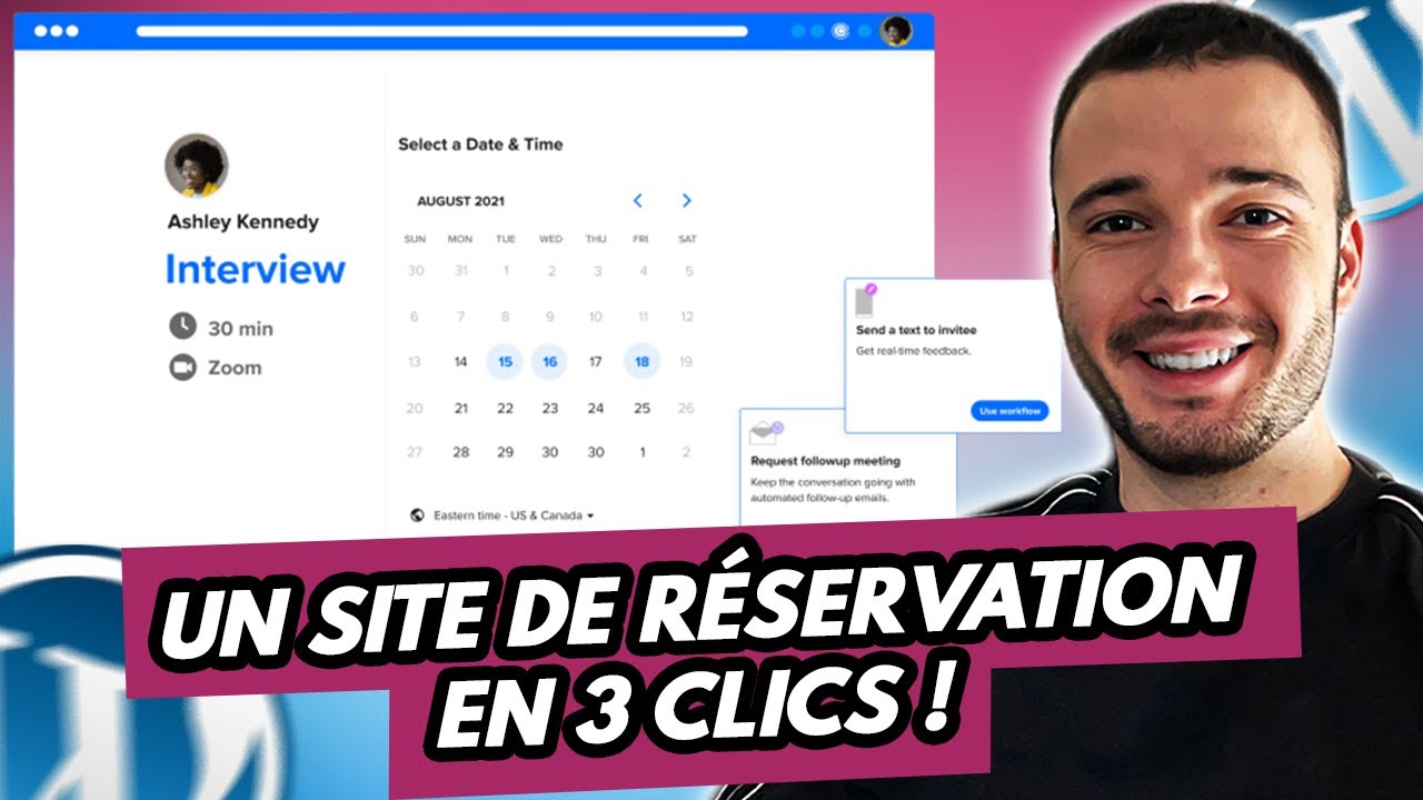 La solution la plus SIMPLE pour créer un site de réservation sur WordPress ! Calendly
