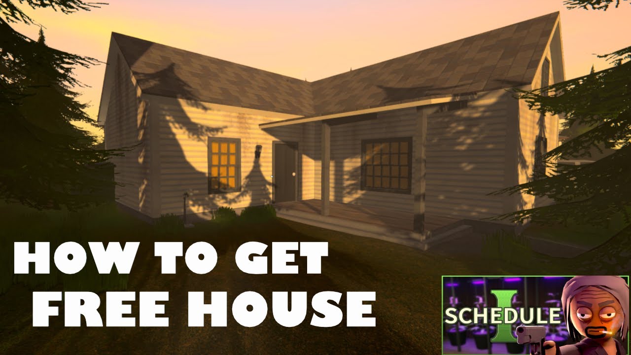 Как сделать | БЕСПЛАТНЫЙ Bungalow House | Игра Schedule 1 (ДЕМО)