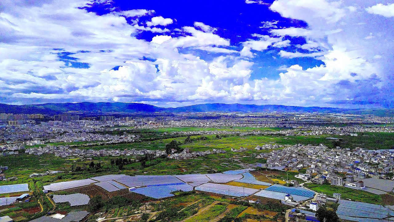 航拍中国云南建水南区｜4K HDR｜DJI Mini 4 Pro HLG to HDR｜Aerial photography, Jianshui South ，Yunnan, China｜