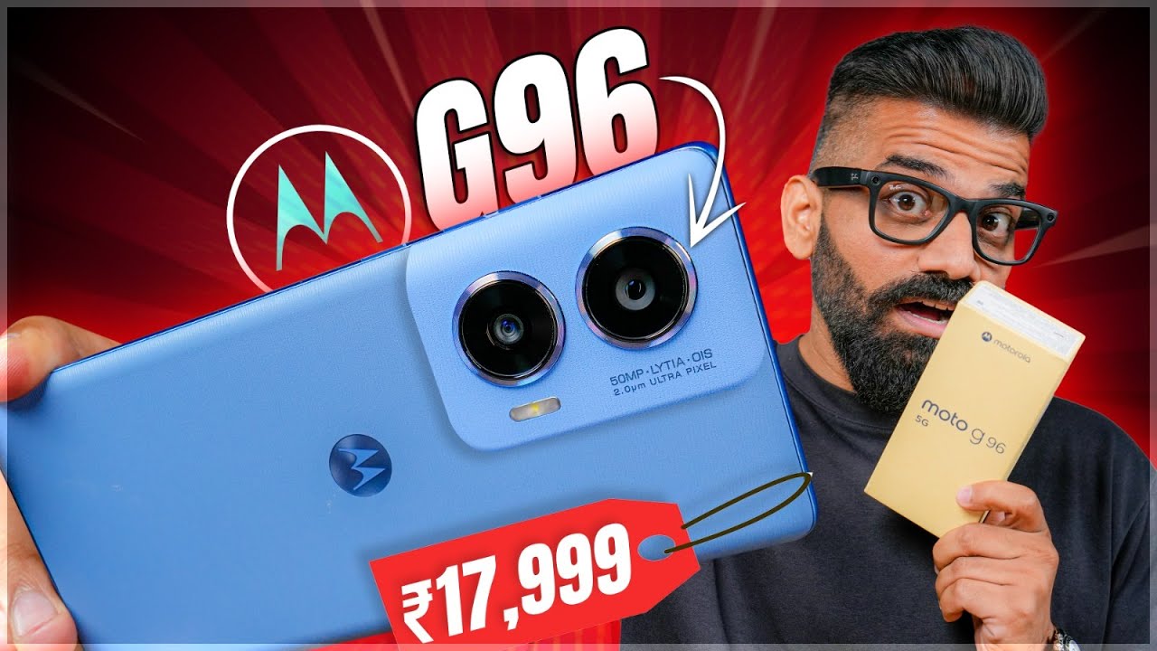 Moto G96 Unboxing & First Look - Best Phone Under ₹20,000?🔥🔥🔥