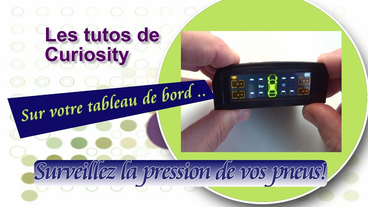 Rouler en sécurité, pneus bien gonflés ! C'est possible avec un TPMS ... ? L'installer sur votre CC.