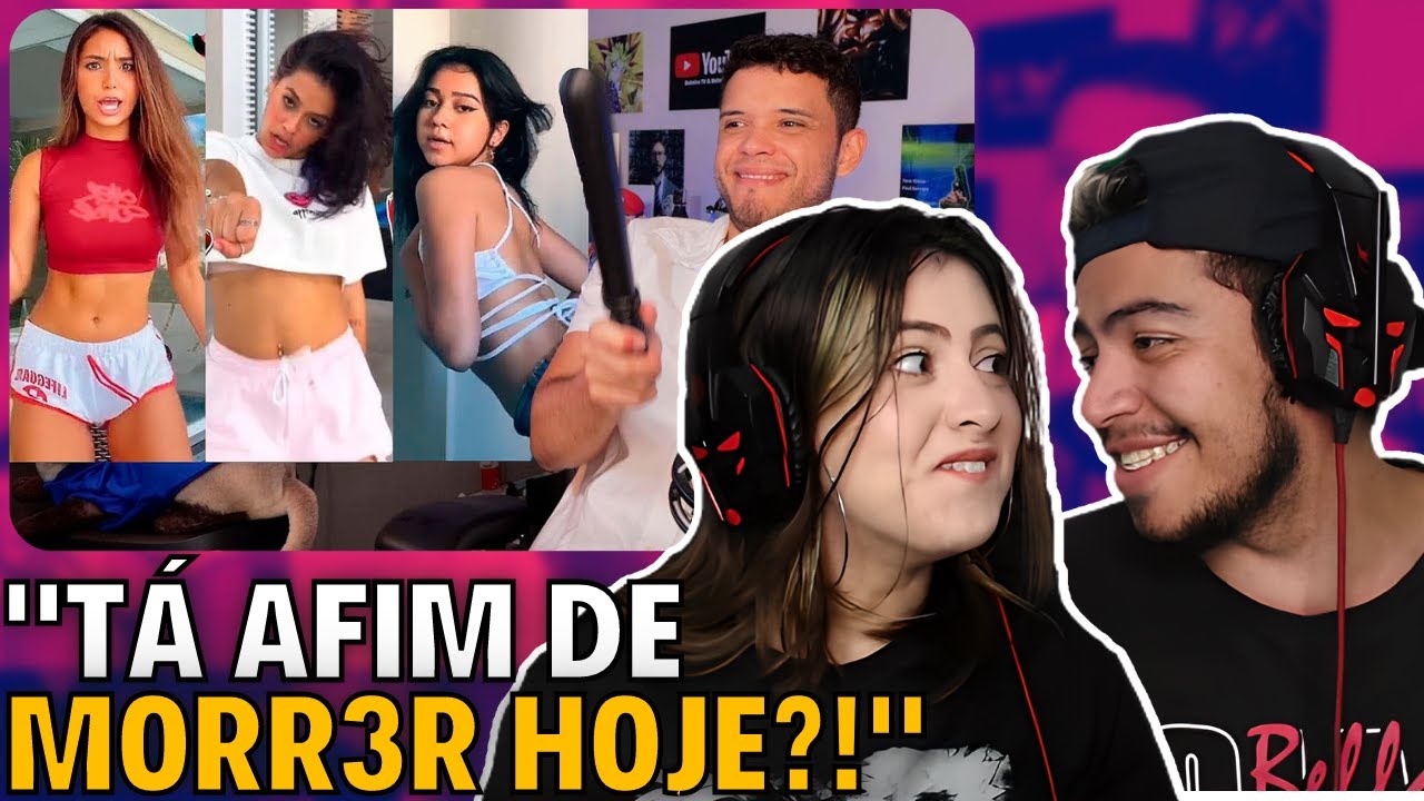 (F DAVID 😂) SÓ AS BIXONA DA DANÇA. QUAL GANHA? REACT (BELMIRO TV)
