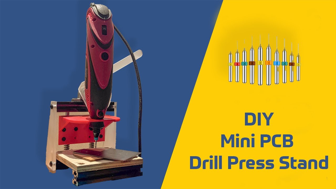 DIY Mini PCB Drill Press Stand