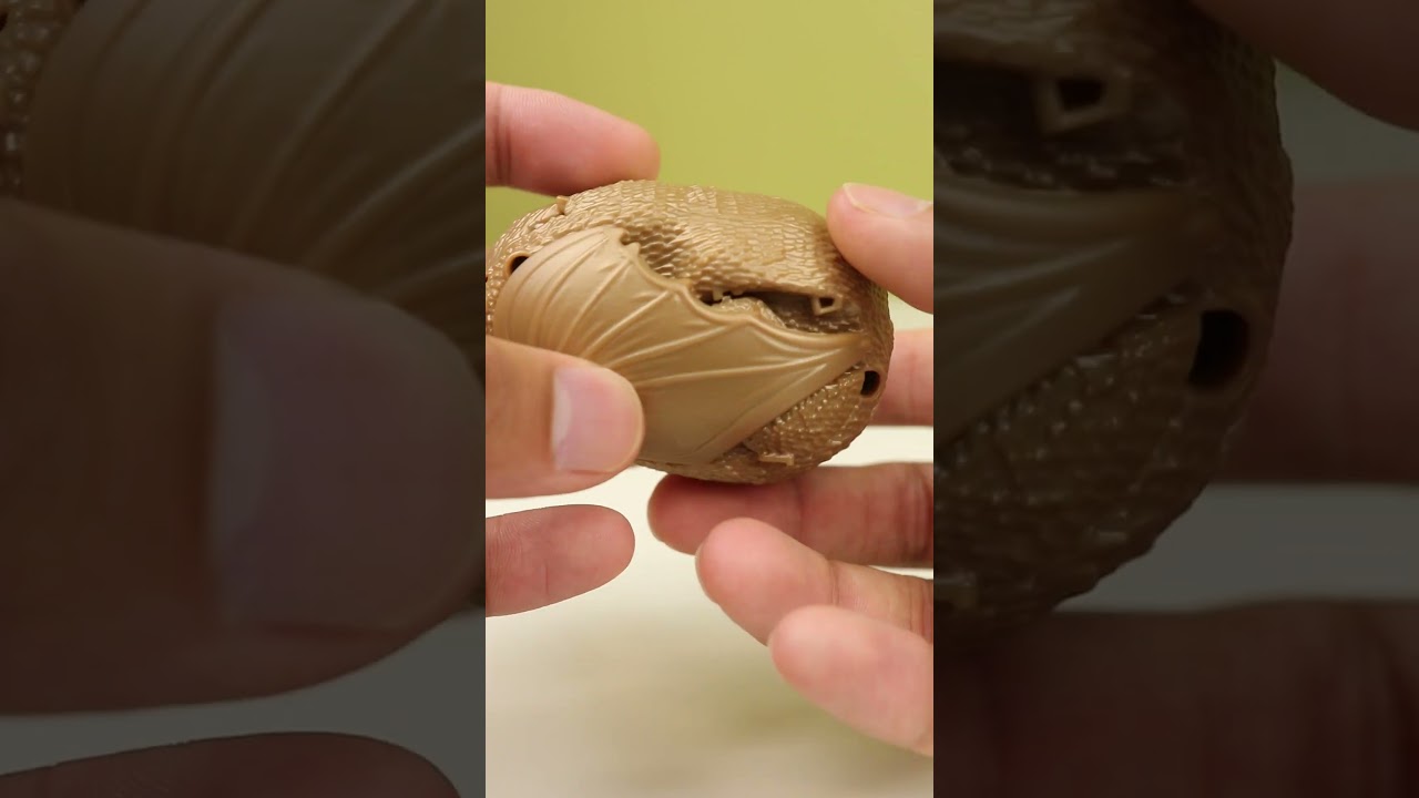 Godzilla Toys That Transform Into Eggs #shorts