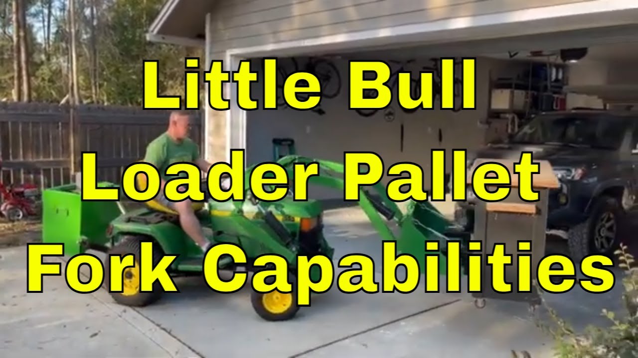 How Useful Are Pallet Forks on John Deere Garden Tractor