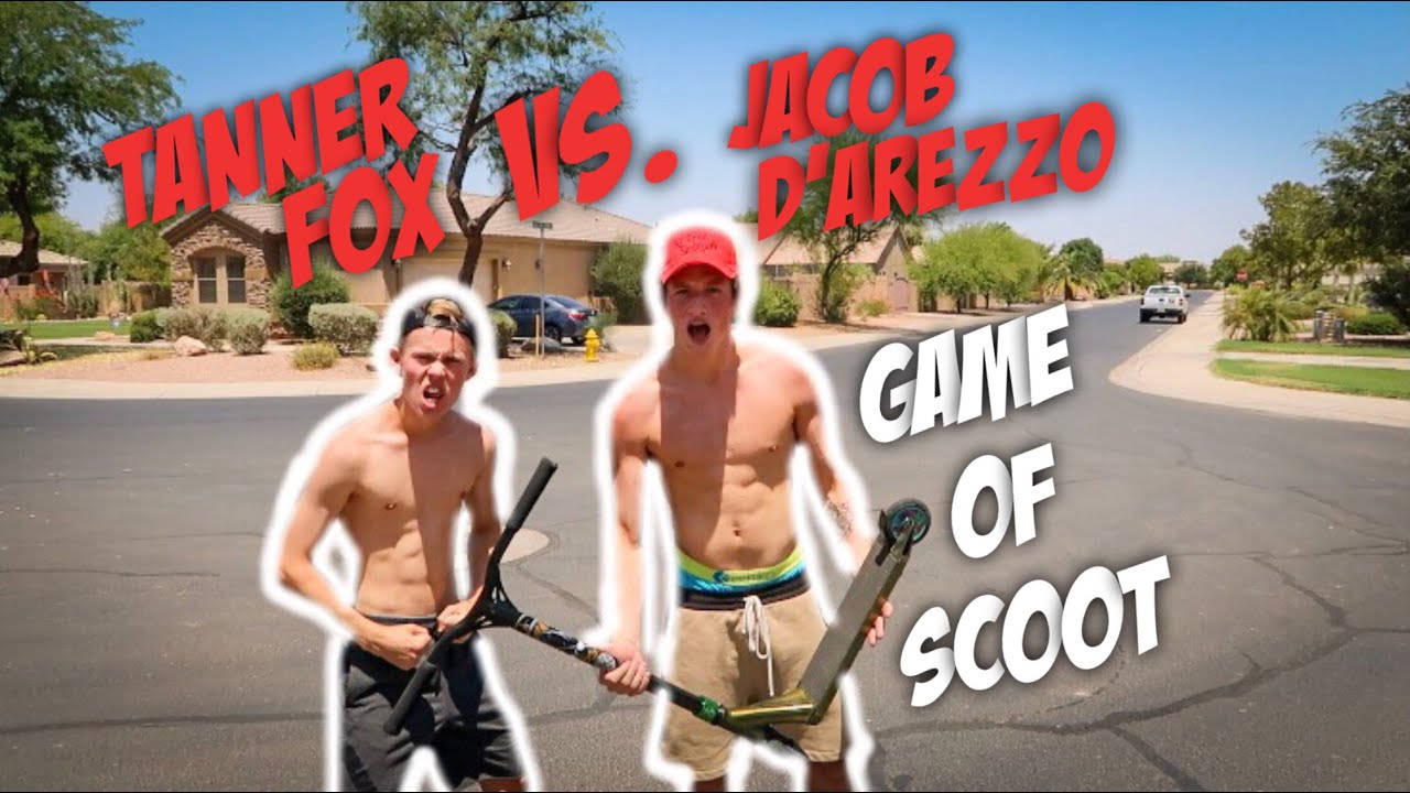GAME OF FLAT SCOOT!! ( TANNER FOX VS. JACOB D'AREZZO )