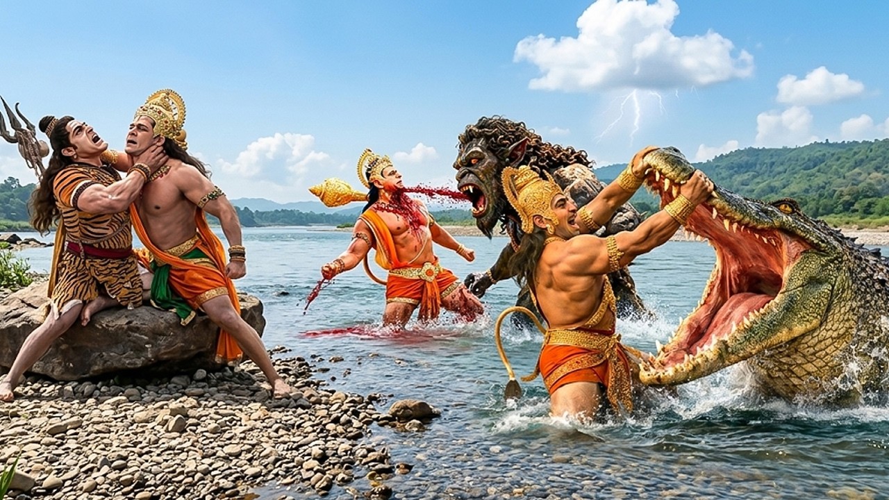 हनुमान के अनेको रूपोंसे महादेव जी ने ऐसा चित्र विचित्र युद्ध किया | Mahabali Hanuman | #hanuman