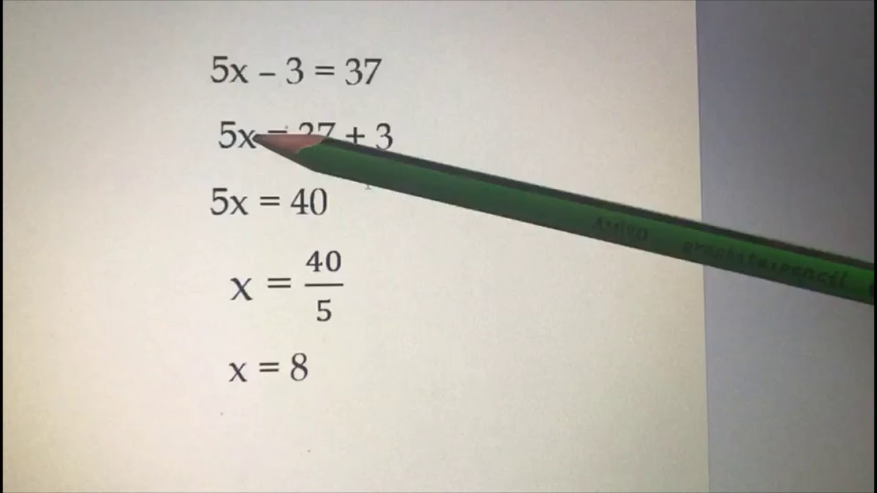 Constructing and solving equations  Grade 7 BY TR  Shalu