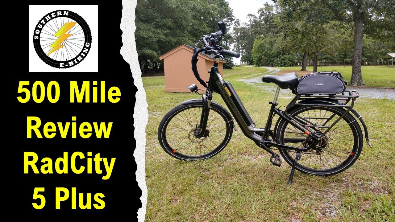 RadCity 5 Plus Ebike 500 Mile Review #ebike #radpowerbikes