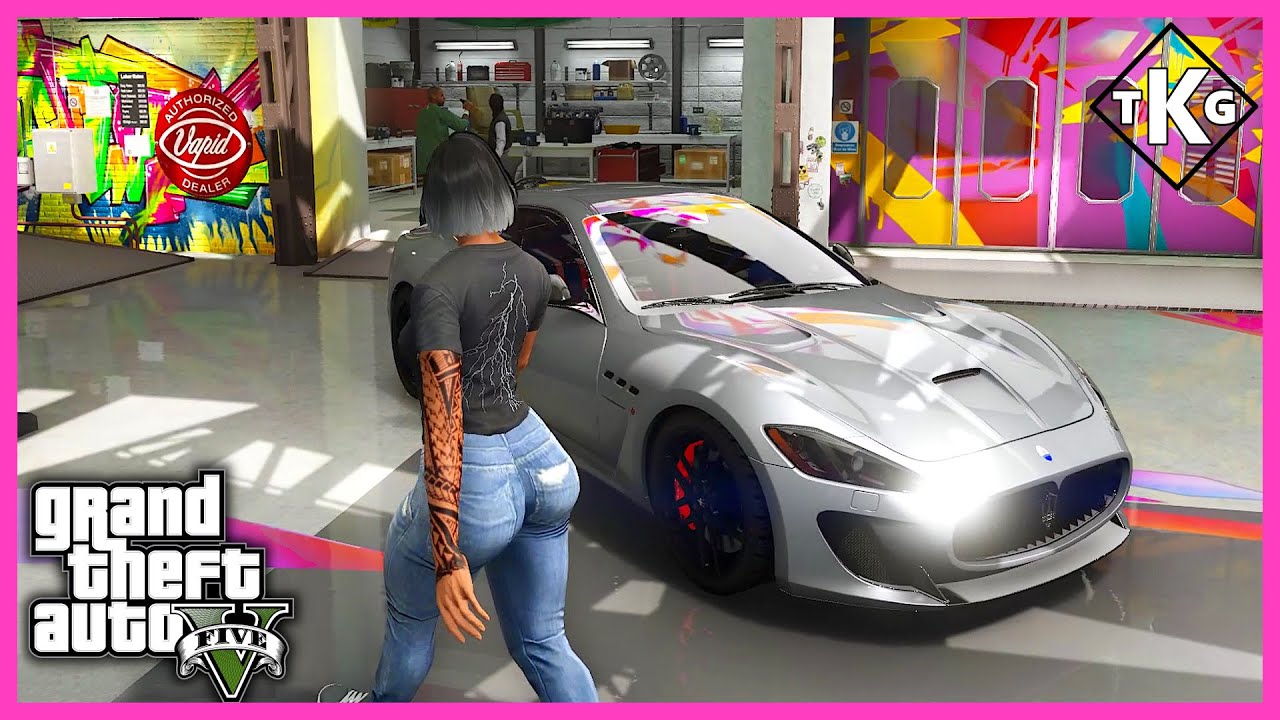 Spying on Macho 4K | GTA 5 Real Hood Life | GTA 5 Girls in The Hood #4