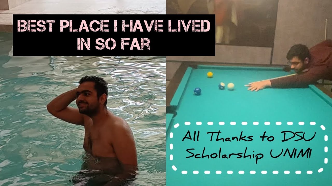 Best University Hostel Ever | DSU Scholarship | Hostel Life in Italy | University of Milan