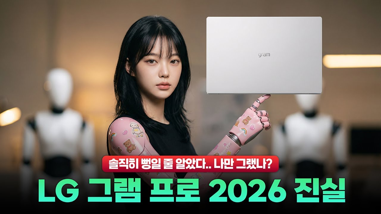 솔직히 뻥인줄.. 의심했다 미안하다! LG 그램 프로 2026 2주 사용기