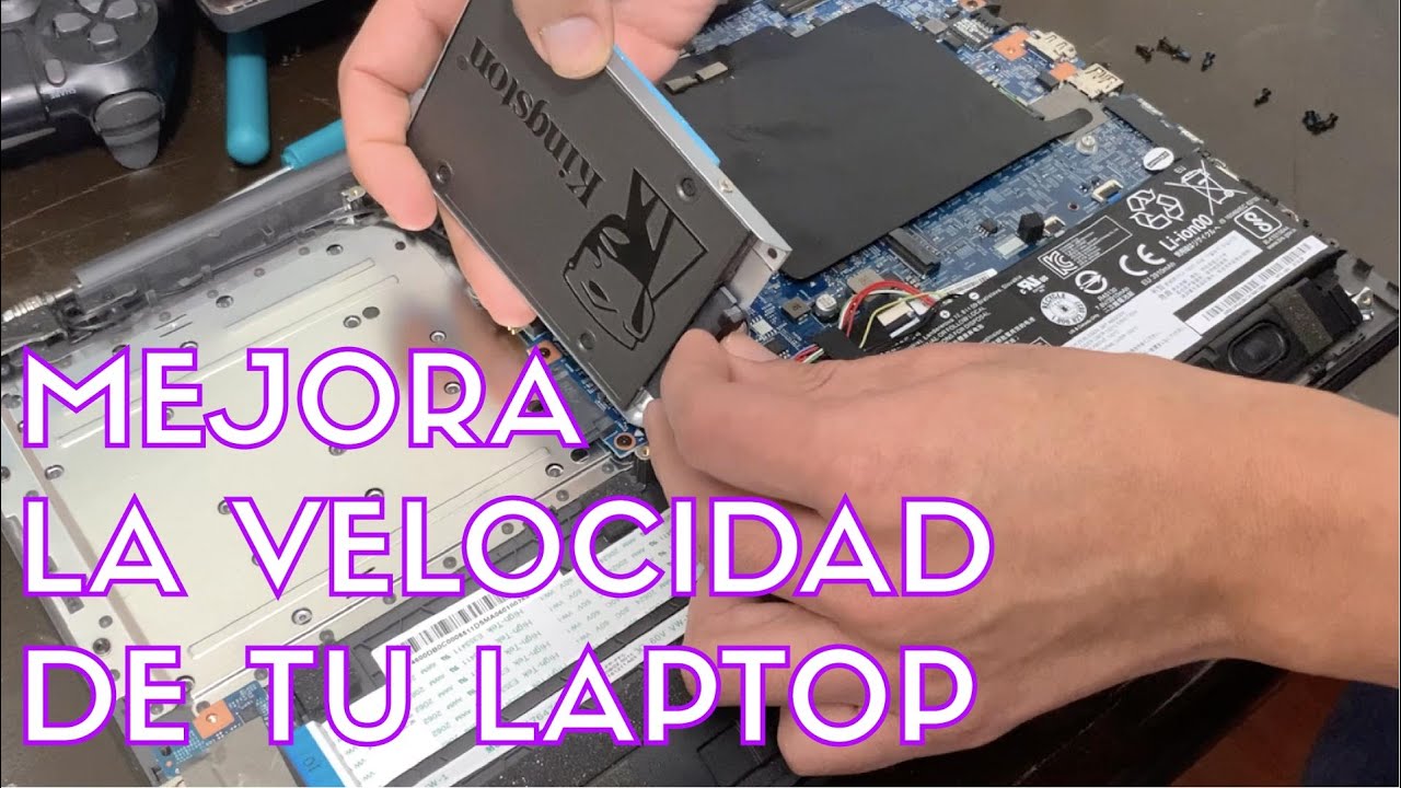 Mejora la velocidad de tu laptop instalando un SSD (doble disco)