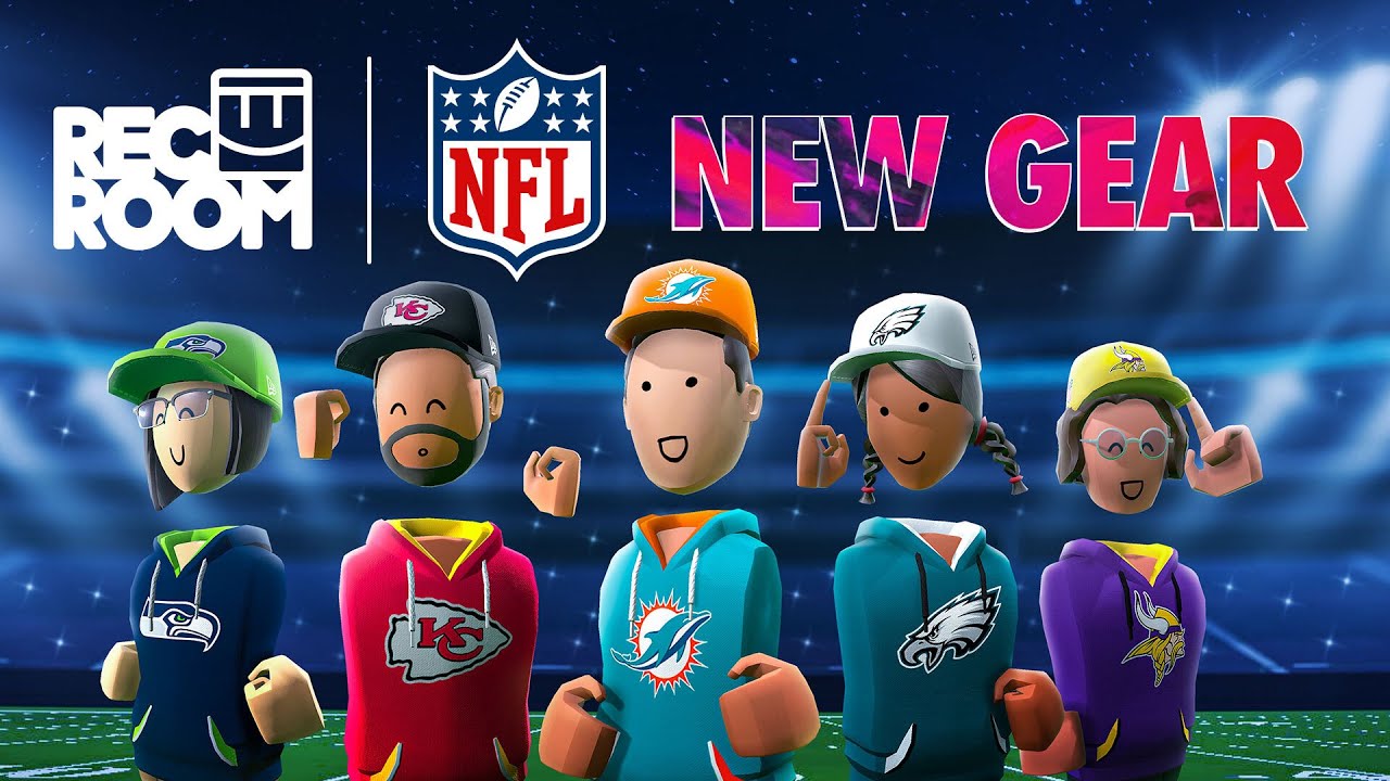 The NFL Fan Experience is NOW in Rec Room! 🏈