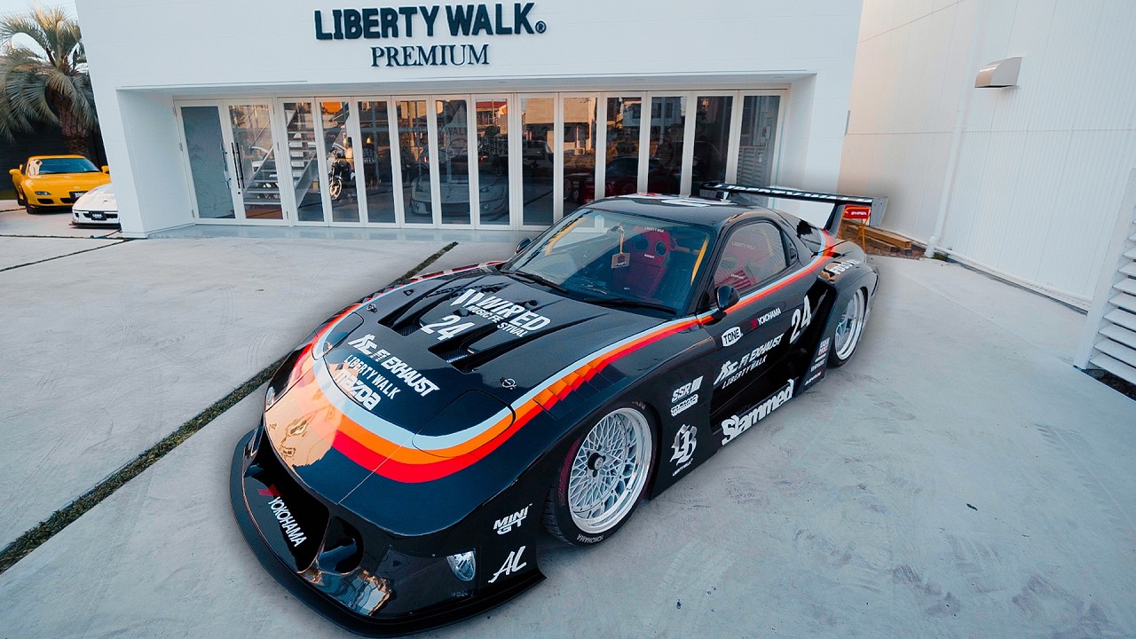 Dayride x WORK Wheels и LIBERTY WALK