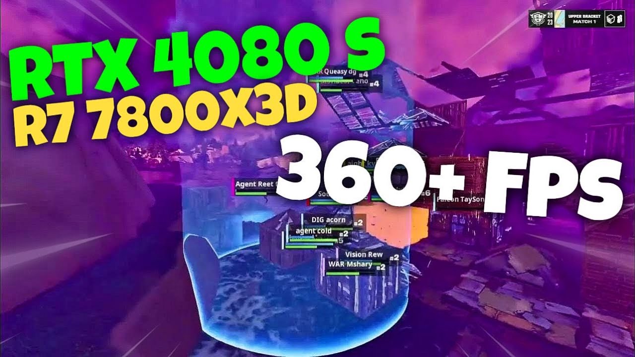 RTX 4080 Super + Ryzen 7 7800X3D Endgame Scrims (1080p)