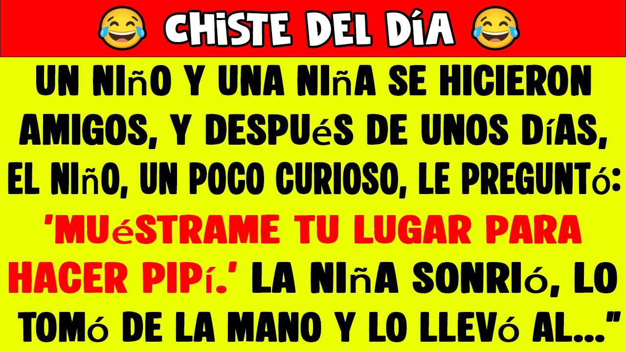 😂 Chiste del Día: ¡La Curiosidad de un Niño Te Hará Reír Sin Parar!