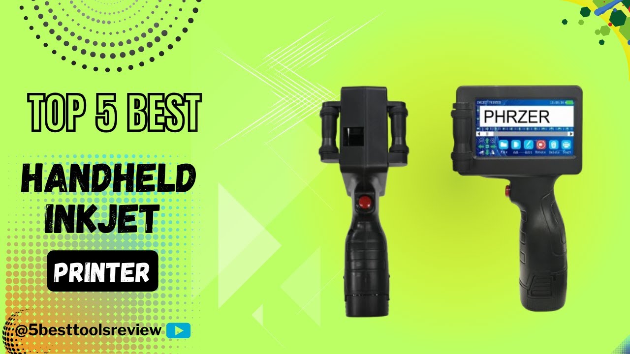 Top 5 Best Handheld Inkjet Printer 2024