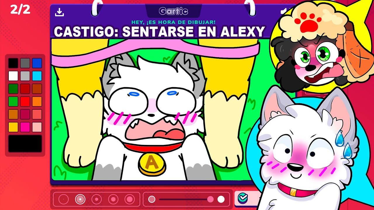 MOCHI TOMA A ALEXY en GARTIC PHONE 😍🎨