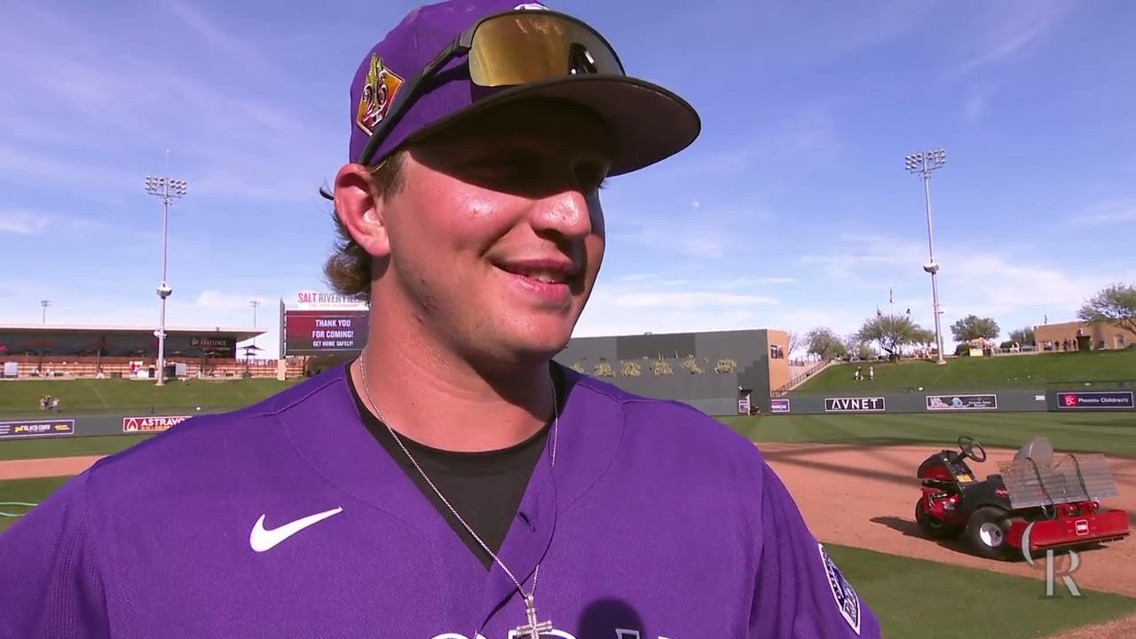 Zac Veen postgame comments (2/27/26) — Video courtesy of the Colorado Rockies