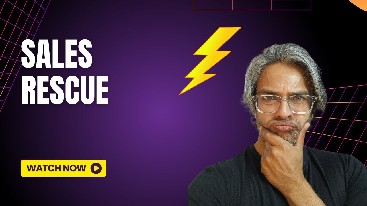 SALES RESCUE! Fix Your Rough Sales Month Fast