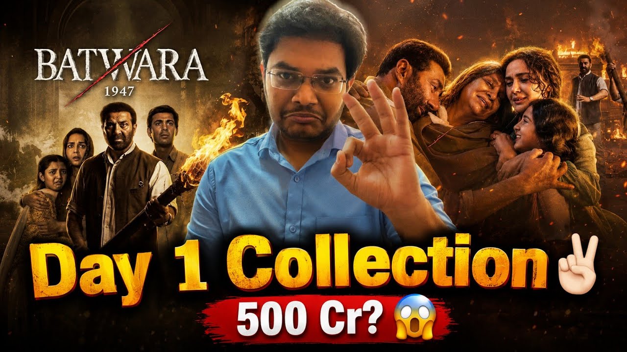 BATWARA 1947 DAY 1 COLLECTION | BOX OFFICE PREDICTION | ADVANCE BOOKING REPORT | SUNNY DEOL AAMIR K 