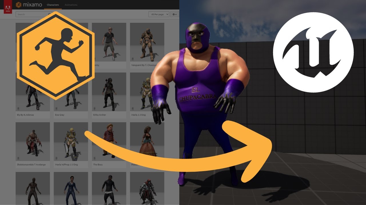 Mixamo Karakteri ve Animasyonları Unreal Engine 5'e Nasıl Aktarılır?