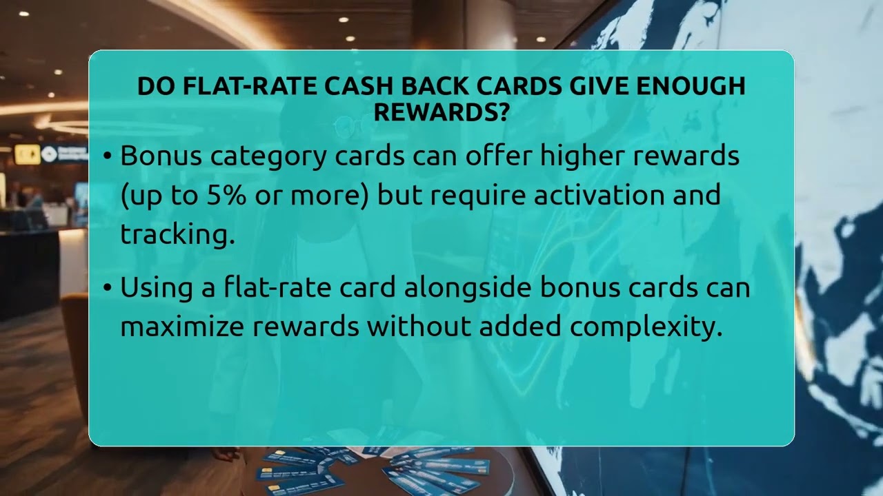 Do Flat-rate Cash Back Cards Give Enough Rewards? - Points and Perks Channel