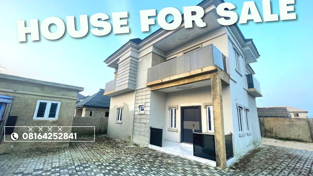 Affordable 4 Bedroom Fully Detached Duplex With BQ in Awoyaya Ibeju-Lekki Lagos For Sale