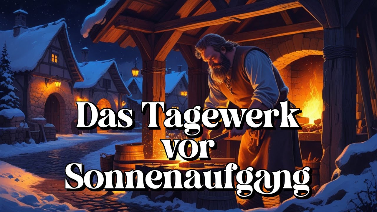 Das Tagewerk vor Sonnenaufgang ⚒ | zwei traumhafte Märchen zum Entspannen und Einschlafen - Hörbuch