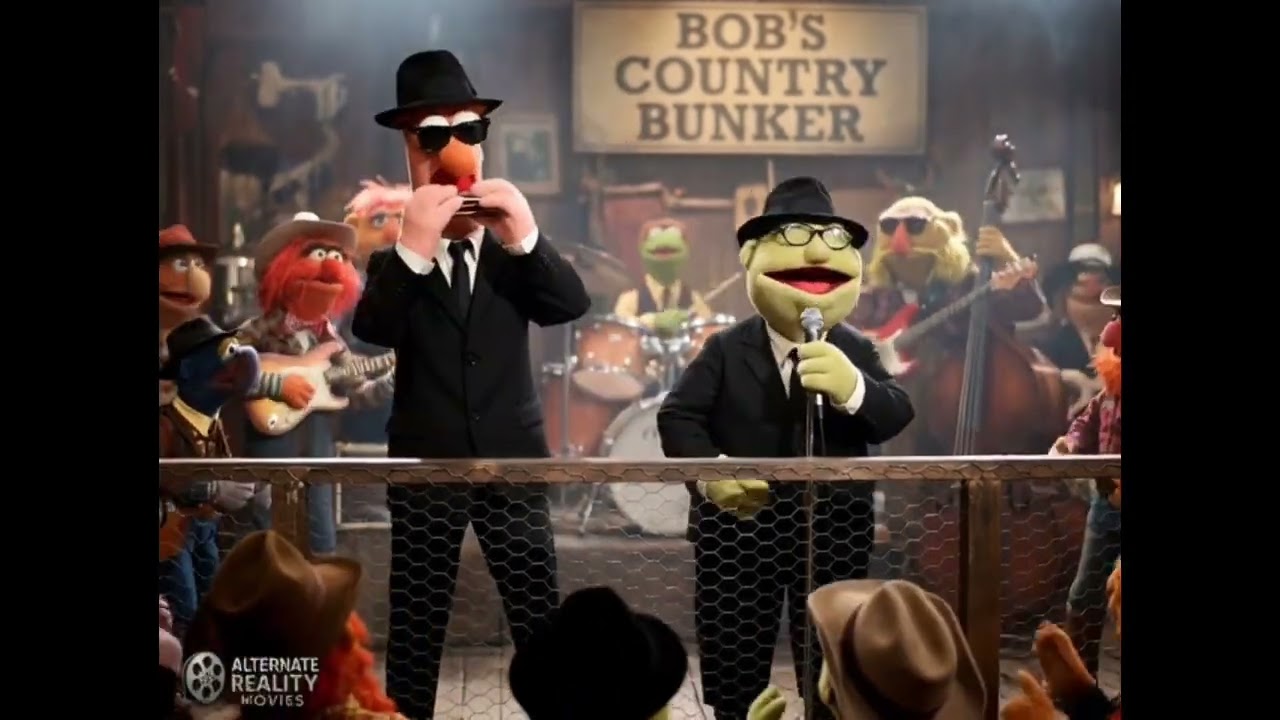 The muppets as blues brothers 
