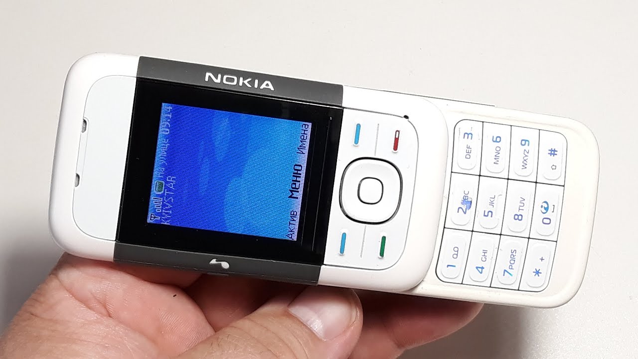 Капсула времени Nokia 5200. Ретро телефон. Nokia Series 40. Retro Telefon aus Deutschland