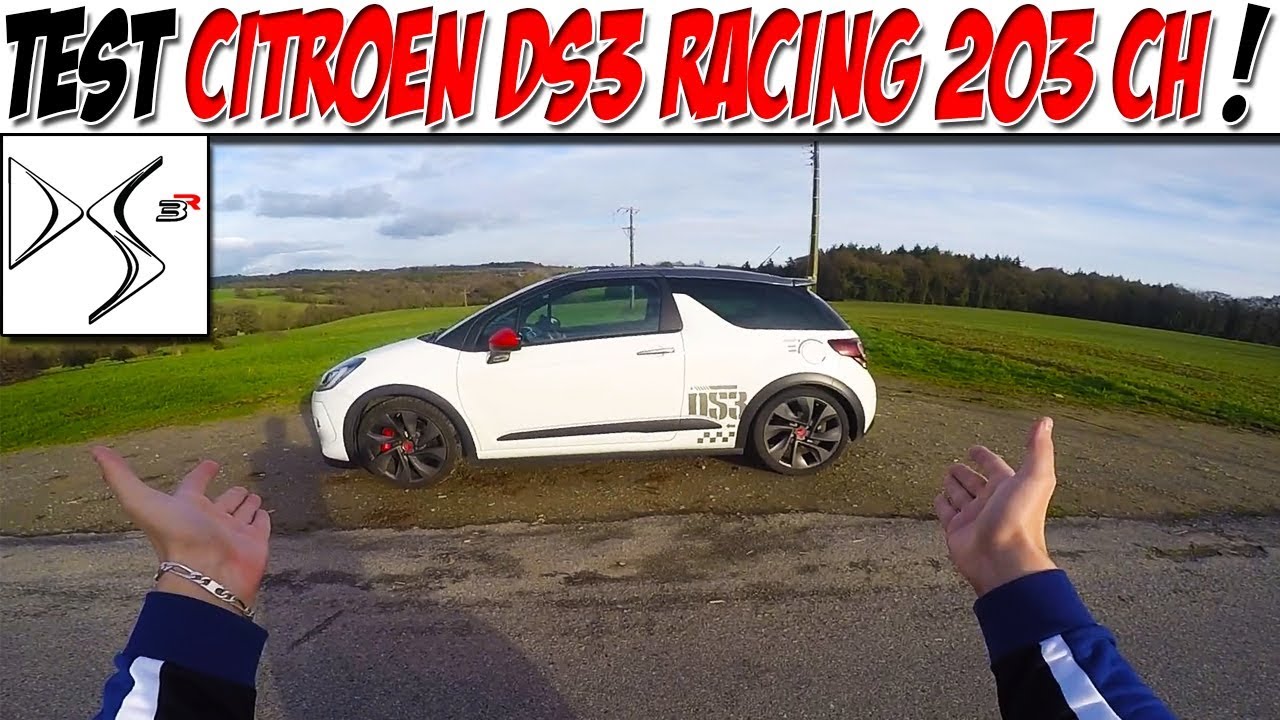 #CarVlog 35 : Test CITROEN DS3 RACING 203 CH / JE SUIS ÉTONNÉ ! 😱