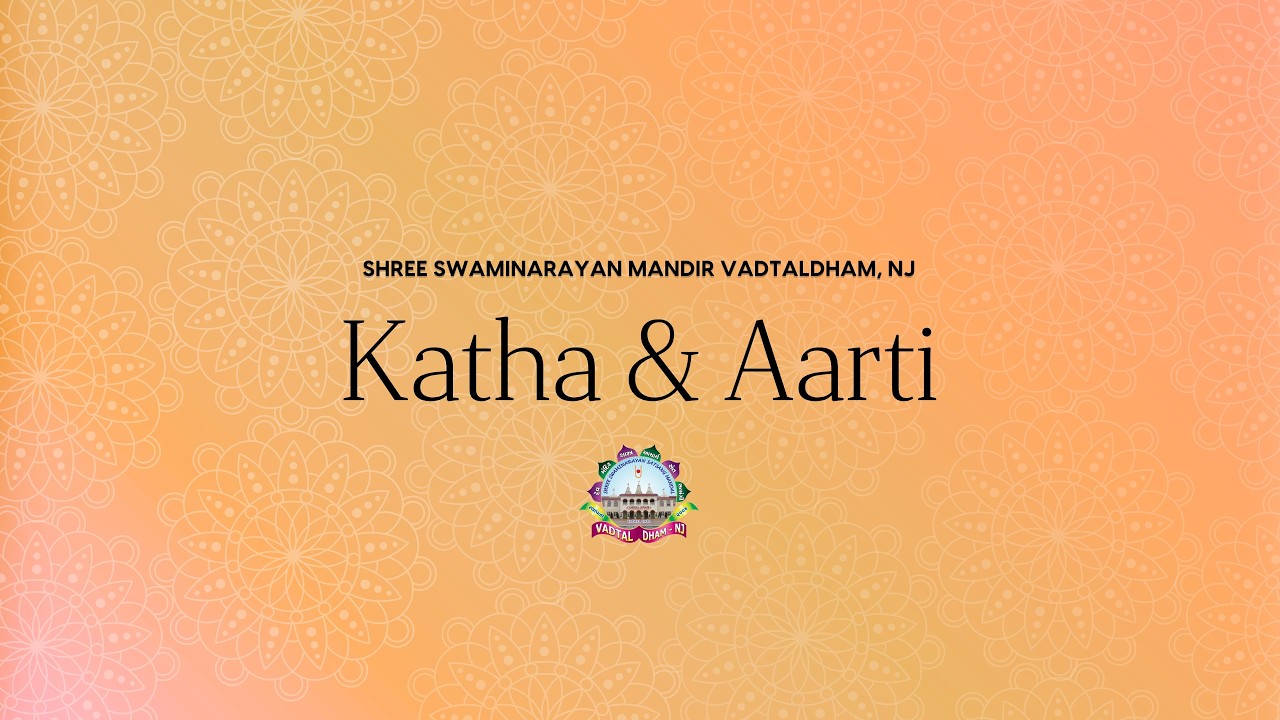 Shree Haricharitrachintamani Katha & Evening Aarti | 03/10/2026