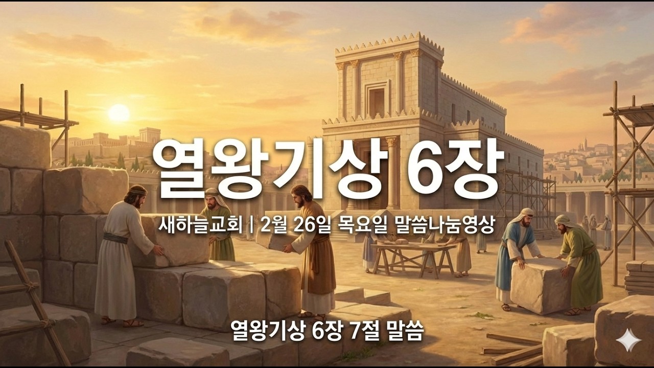 2월 26일 목요일 말씀나눔영상