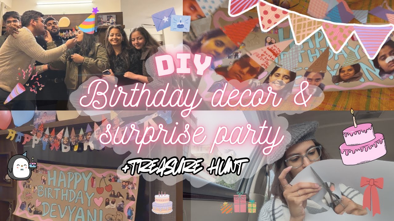Planning an Imperfect Birthday Surprise🎀💖 | Crafts, DIY Decor, Treasure Hunt & Memories