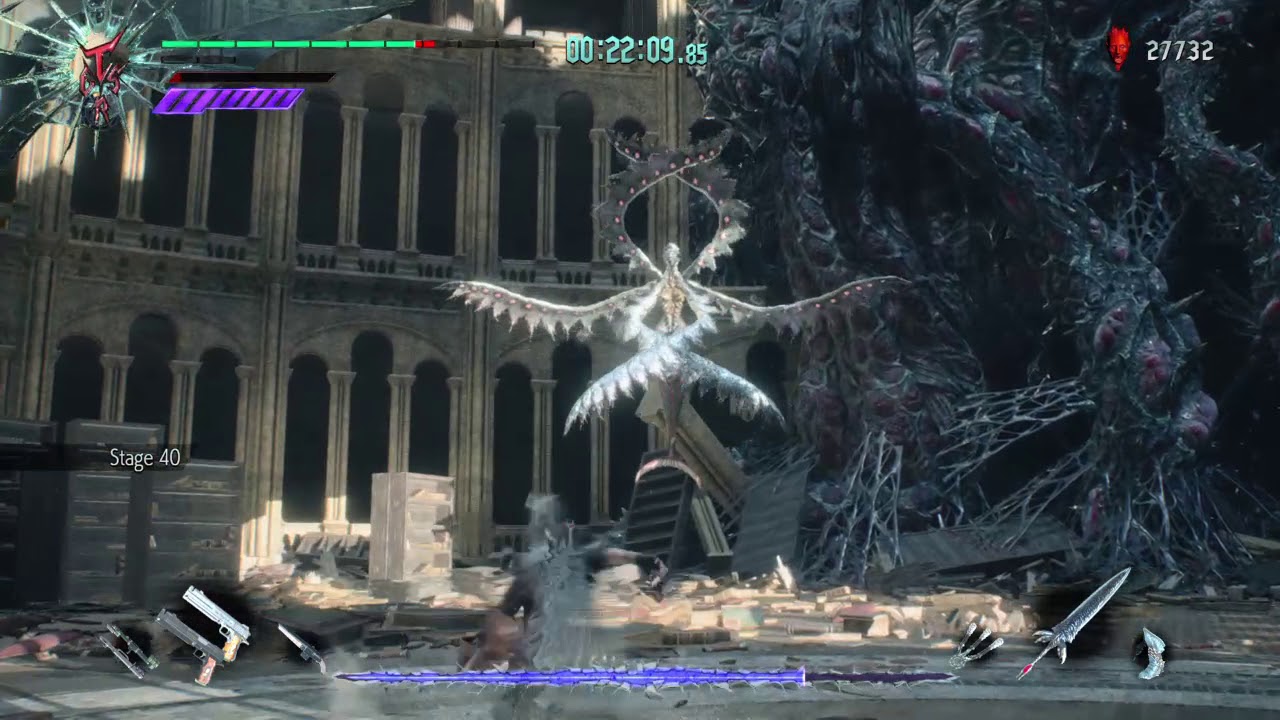 DMC5 Dante VS Artemis | PS4
