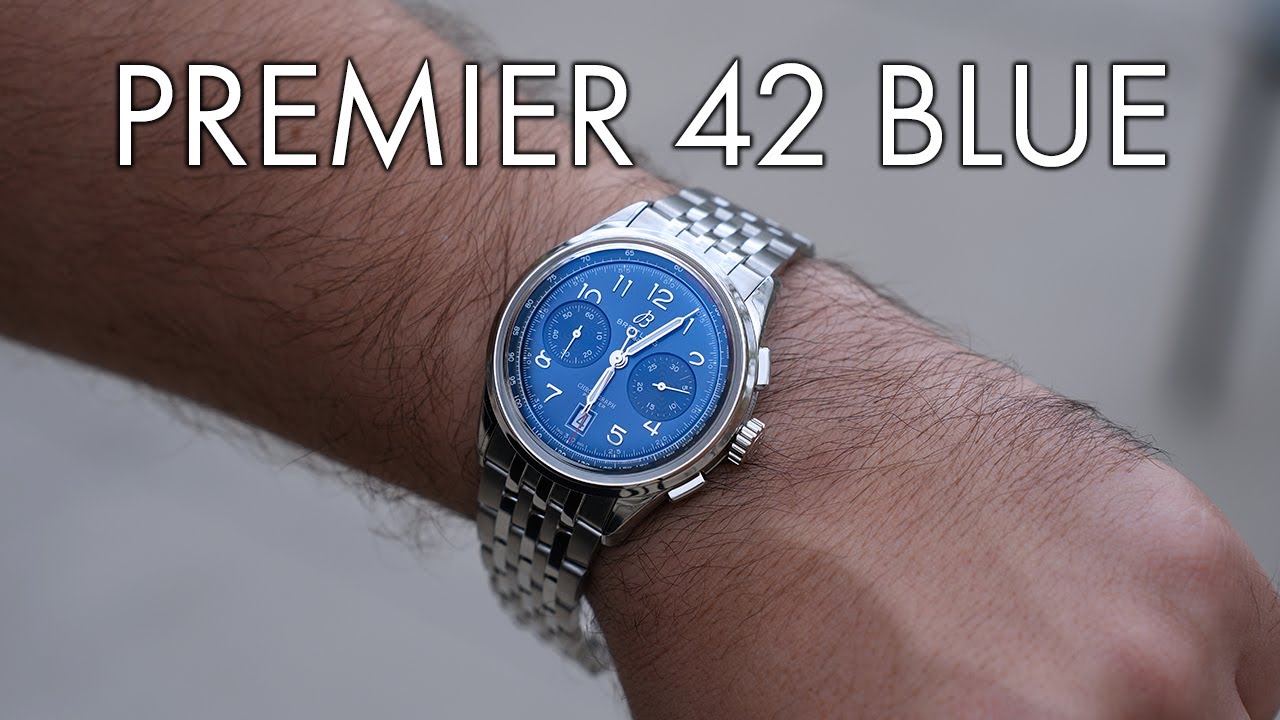 Breitling Premier B01 Chronograph 42 — Blue Beauty